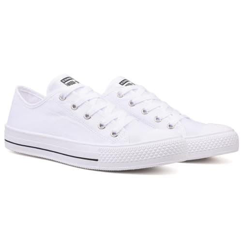 Tenis Casual Feminino Branco Cano Baixo Moda Leve Tamanho 37/38