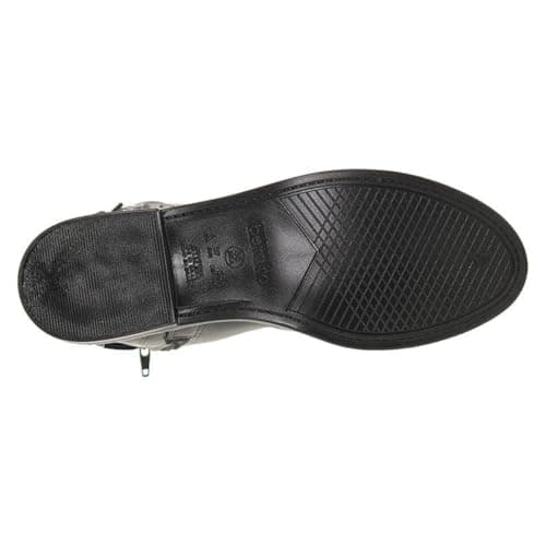 Bota Cano Curto Beira Rio Napa Estonia Salto Baixo - Confortável Leve e Uso no Dia a Dia (Preto, Bota, BR, Adulto, Numérico, 36)