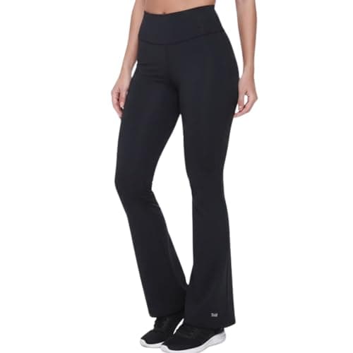 TRIFIL Calça Legging Esportiva Flare Cintura Alta Feminino Adulto, Preto, G