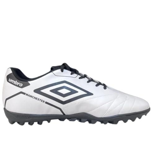 Chuteira de futebol Umbro Manchester branca para adultos, tamanho 38