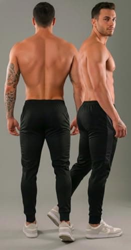 Calça Esportiva DryFit Masculina Comprimento Longo Preto/Chumbo Tamanho GG com Ajuste por Cordão