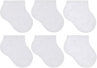 Kit 6 Pares De Meias Kids Sapatilha Cano Curto Selene