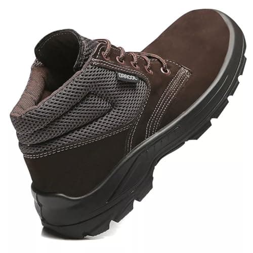 Bota Botina Nobuck Epi Bracol Bae Dubai Cor Preto Bico Pvc (Moderno, MARROM, BR, Adulto, Numérico, 39)