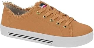 Tênis Feminino Moleca Casual Bege com Franjas