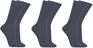 QLC SPORT Kit C/3 Pares de Meias Sociais Microfibra - Cinza Tamanho:Unico;Cor:Cinza