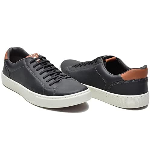 Sapatenis Masculino Confort Casual Anti Stress - Preto/44