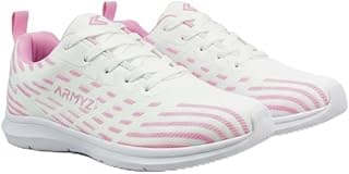Tênis Esportivo ARMYZ Masculino e Feminino Branco e Rosa com Sola Antiderrapante