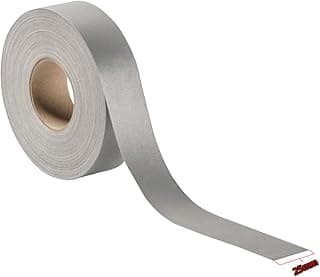 Fita Faixa Refletiva de 25mm Para Uniformes - 10 Mts