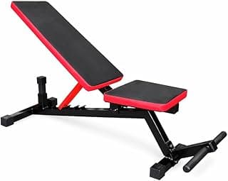 Banco Supino Regulável Dobrável Musculação 7 Posições Reto Inclinado Declinado Reclinável Banco de Treino Academia Fitness Livre Luxo Premium