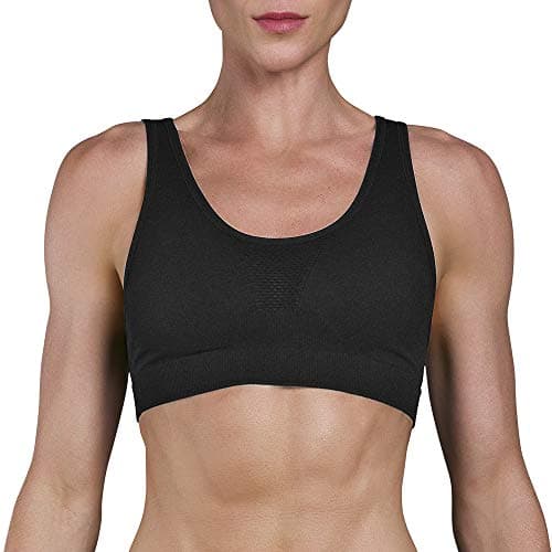 Sutiã esportivo TOP, Lupo, Feminino, Preta, P