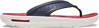 Crocs Sandálias masculinas InMotion Flip Flop para homens, conforto literide