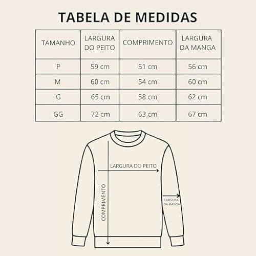 Moletom Blusa de Frio Masculino Feminino Flanelada Unissex Gola Redonda Liso Sem Capuz Macio (BR, Alfa, G, Regular, Regular, Caqui)