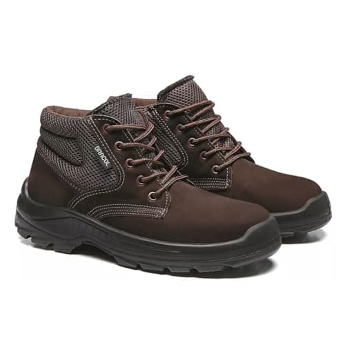 Bota Botina Nobuck Epi Bracol Bae Dubai Cor Preto Bico Pvc (Moderno, MARROM, BR, Adulto, Numérico, 39)