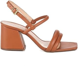 Jjojo Shoes and Bags Sandália Feminina Jjojo Moda Otaviana Salto Médio 7 Cm