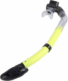 Full Dry Air Breathing Snorkel, Adult Dive Snorkel, Silicone Diving Breath Snorkel Tube for Snorkeling Swimming Diving