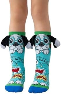 Genérico Meia Divertida 3D Infantil – Conforto, Estilo e Muita Diversão nos Pezinhos Cachorro menino