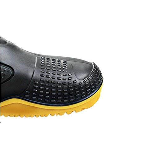 Bota Motociclista Impermeável Cano Longo Pvc Motosafe Bracol Tamanho:39;Cor:Amarelo