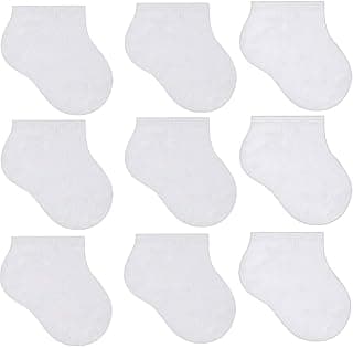 Kit 9 Pares De Meias Kids Sapatilha Cano Curto Selene