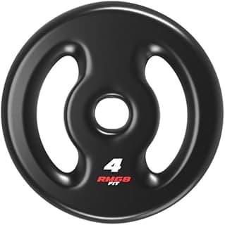 Rmg8 Fit - ANILHA 4KG EMBORRACHADA PRETA
