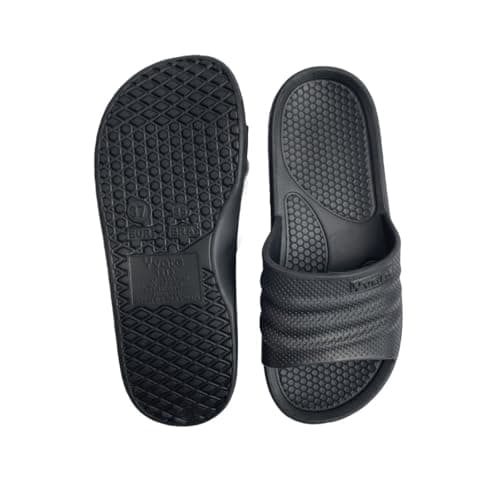 Chinelo Sandália Slide Leve Yvate Massageador Nuvem 1708 (Preto, BR, Adulto, Numérico, 41)