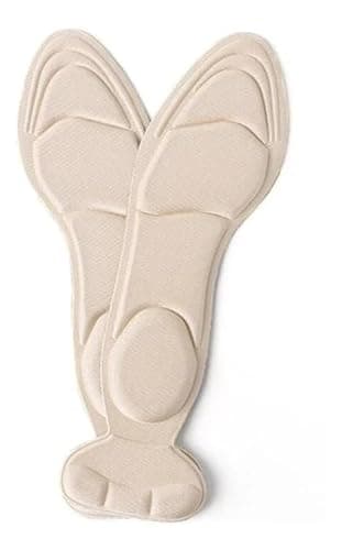 Kit 2 Palmilhas Femininas Ortopédicas para Calcanhar | Anti Bolha, Ultra Conforto e Antiderrapante | Para Salto, Sapatilha e Tênis