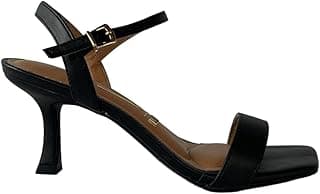 Sandália Feminina Vizzano – Bico Quadrado, Salto Taça, Moderna, Confortável e Elegante