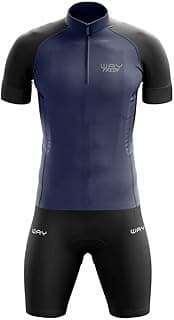 Genérico Conjunto de Ciclismo Masculino Camisa e Bermuda de Gel Bike Pedal Mtb