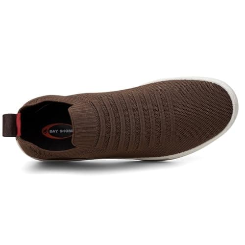 Tênis Masculino Casual Sapatênis Urbano Slip On Iate - Marrom/41