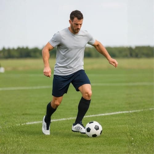 Chuteira de futebol Umbro Manchester branca para adultos, tamanho 38