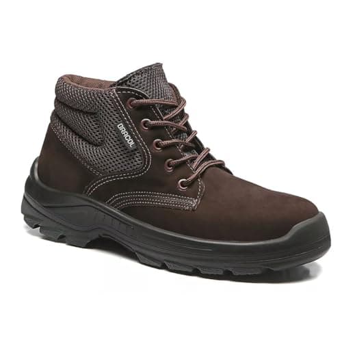Bota Botina Nobuck Epi Bracol Bae Dubai Cor Preto Bico Pvc (Moderno, MARROM, BR, Adulto, Numérico, 39)