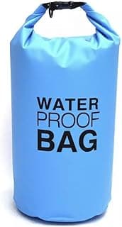 Bolsa Mochila Impermeável Saco Estanque 20 Litros Camping Bag (Azul)