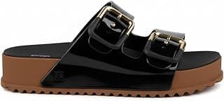 Chinelo Papete Feminino Zaxy Soft Casual Fivela 19333