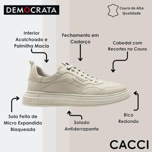 Sapatênis Democrata Jake Masculino