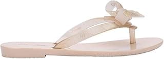 Mini Melissa Harmonic M-Lover Infantil Bege Glitter 35806