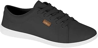 Tênis Sapatênis Básico Moleca (Preto, BR, Adulto, Numérico, 39)