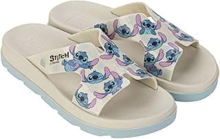 Chinelo Feminino Flatform Conforto Personalizado Stitch Zaxy