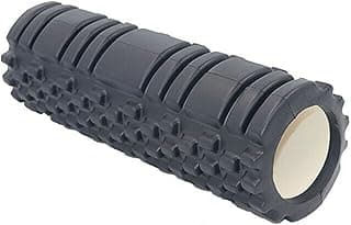 Rolo Massagem Foam Roller Liberação Miofascial Crossfit Yoga Pilates GT894 (Preta)