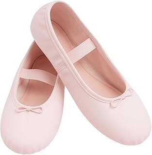Sapatilha Meia Ponta em Couro Sintético Encantada Ballet Nas Cores Rosa, Preto, Branco e Bege (número 22 ao 40) Conforto, Resistência e Liberdade para cada Movimento.