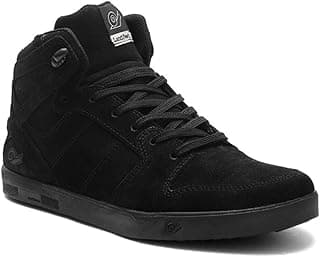 Franboots Tênis Landfeet Skate Crossfit Casual Original Cano Alto Embarcadero Il Lifestyle em Couro Camurça