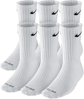 NIKE Meias de cano médio (6 pares)