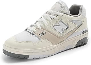 Tênis masculino New Balance 550 branco e cinza