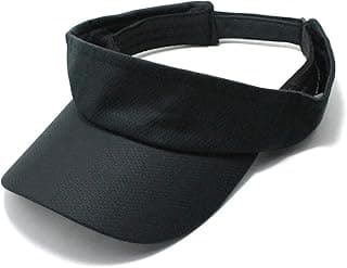 A&A Viseira Praia Esportiva Corrida Ao Ar Livre Ajustável Cor: Preto