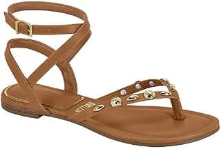Sandália Rasteira Feminino Vizzano 6528108