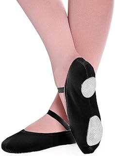 So Danca Sapatilha Ballet em Lona e Sola Dividida, Só Dança - F23