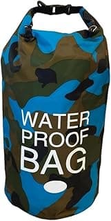 Mochila Impermeavel 10 Litros Bag Estanque Saco Natação Bolsa Trilha Aprova Dagua (Azul)