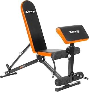 Banco De Academia Regulável 10x1 Para Supino Com Cadeira Extensora e Scott Para Treinos De Musculação