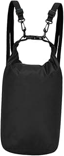 menolana Mochila estanque à prova d'água, e leve, com proteção e armazenamento confortáveis. Ideal para viagens, camping praia. Perfeita para, Preto