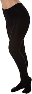 Silvest Lingerie Meia Calça Grossa Fio 80 Preta Com Pezinho Frio Inverno