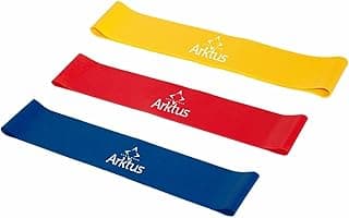 Exercitador Elástico Kit Mini Band 03 Intensidades Arktus