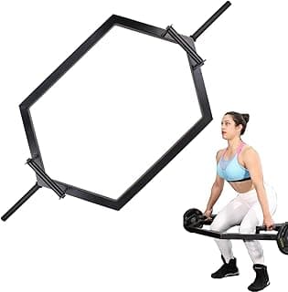 Barra Para Musculação Hexagonal Peso Academia Terra Ponteira